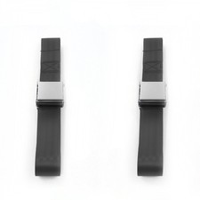Chevy Nova 1968 - 1974 Airplane 2pt Charcoal Lap Bucket Seat Belt Kit - 2 Belts