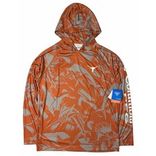 Men s 2XL - Columbia PFG Texas Longhorns Super Terminal Tackle Shirt - Orange