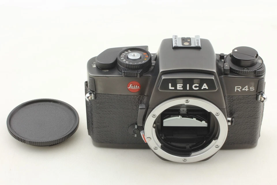 [COMO NUEVO] Cuerpo de cámara fotográfica Leica R4s MOD.2 SLR negra de 35 mm de JAPÓN Foto 3 de 4