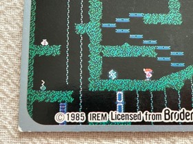 Spelunker 1985 Menko Mini Card 292 Family Computer Amada Nintendo Game Japan