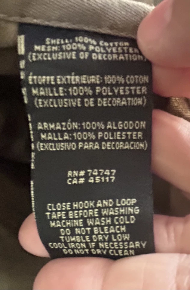 Red Head Men’s 2XL/3XL Hunting Fishing Shooting Vest Mesh Pockets Black Beige - Image 4 of 4