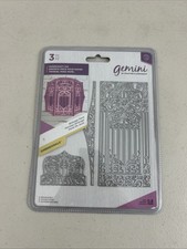 Crafters Companion - Gemini Treasure Box Dimensional Dies - BIRDCAGE PANEL NEW
