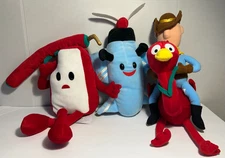 CVS Large (14") Rudolph Red Nosed Reindeer Island of Misfit Toys set of 3