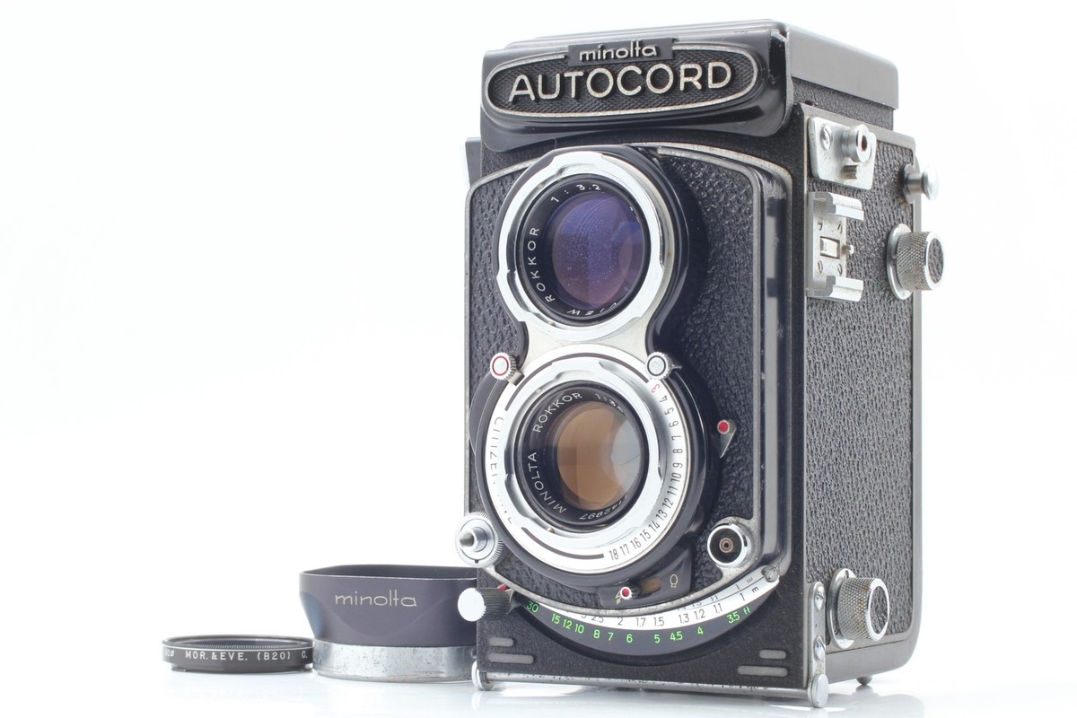 ★極美品★Minolta AUTOCORD ROKKOR 75mm F3.5 My new favorite toy | Minolta Autocord | 75mm Rokkor f3.5 : r/minolta
