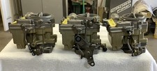 Restored Set Rochester 2gc Tripower Carburetors Manual Choke