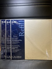 CR Gibson K45 Photo Album Refill 5 Pages Each Acid Free Unimount Magnetic 3 Pack