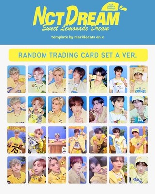 タレントカード NCT DREAM NCT DREAM SEASON'S GREETING 2026 SWEET LEMONADE DREAM OFFICIAL
