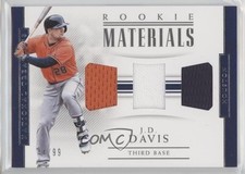 2018 Panini National Treasures Rookie Materials Triple 44/99 JD Davis #RM-JD 2l4