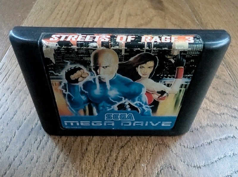 Streets of Rage 3 (Sega Mega Drive, 1994) Cart Only PAL *TESTED & WORKING *