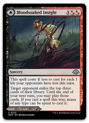 Bloodsoaked Insight // Sanguine Morass - Uncommon - Modern Horizons 3