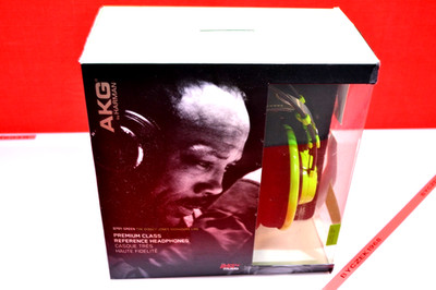 AKG Q 701 -Green - Quincy Jones Signature Line - St. Bügelkopfhörer TOP Zustand.
