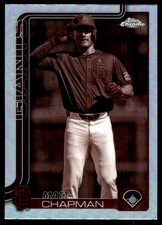 Matt Chapman 2025 Topps Chrome #148 Giants Insert ? SEE SCAN! FREE SHIPPING