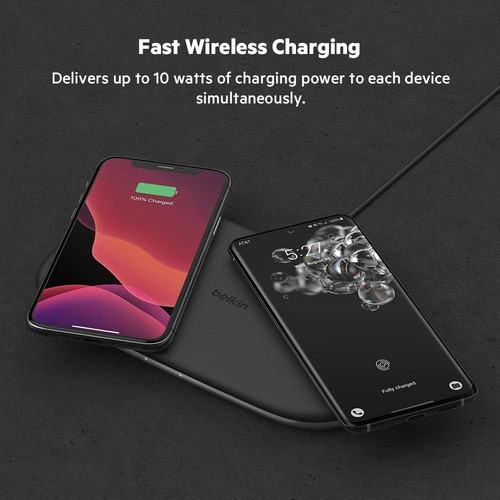 Tapis de charge sans fil Belkin BOOST CHARGE TrueFreedom Pro WIZ006 noir Pro NEUF - Photo 3 sur 6