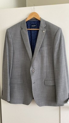 Daniel Hechter Herrenanzug in grau, Jacke Gr. 52, Hose Gr. 54 NEU