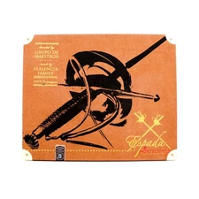 Montecristo Espada Guard Empty Wood Cigar Box 9" x 7.25" x 1.5"