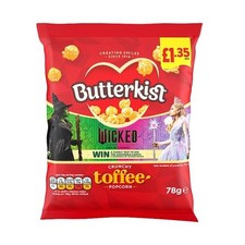 Butterkist Crunchy Toffee Popcorn Gluten Free (15 x 78g) FAST AND FREE DELIVERY