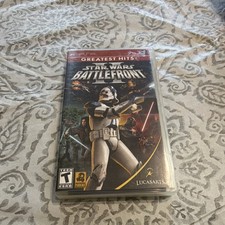 Star Wars Battlefront II Greatest Hits Sony PSP UMD NTSC-U/C With Manual