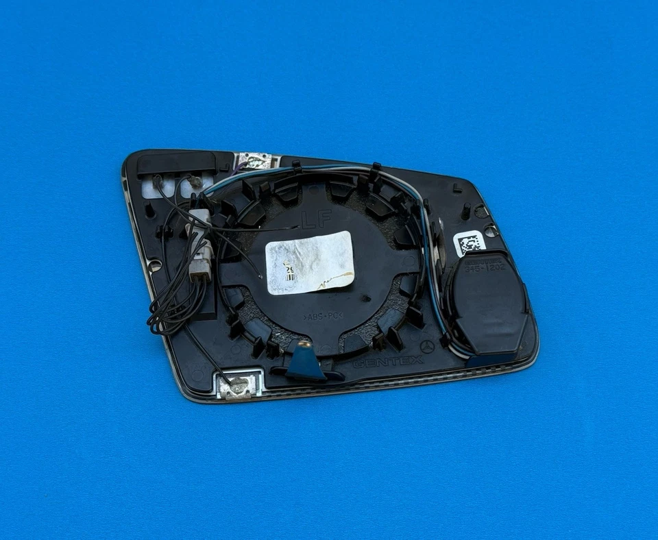 2010-2016 MERCEDES-BENZ W212 E500 LEFT LH MIRROR GLASS AUTO DIM BLIND SPOT OEM - Image 2 of 4