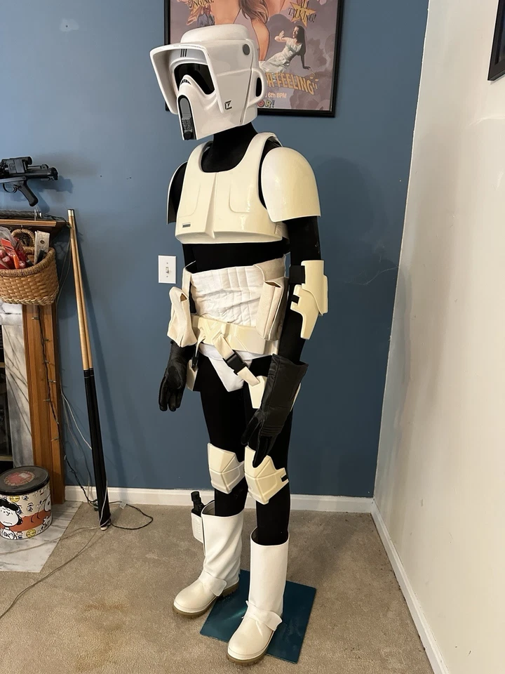 Screen Accurate Biker Scout Return Of The Jedi Cosplay 501st Trooping Or Display - Image 2 of 4