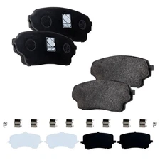 Front NAO Brake Pad Set For 2004-2006 Suzuki XL-7 Chassis Js3Tx92V44106615