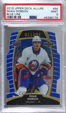 2019-20 Upper Deck Allure Rookies Blue Line 20/25 Noah Dobson #96 PSA 9 MINT 0i6