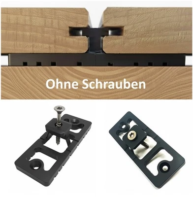 Kombi-Abstandhalter Terrassendielen und verdeckte Befestigung/WPC Clips 5mm - Bild 1 von 4