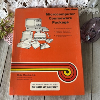Vintage Microcomputer Course Ware Package 1982 Homographs Homophones RARE
