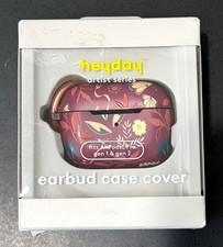 Heyday Earbud Case Cover Artist Series   Fits Airpods Pro Gen 1  2   Floral