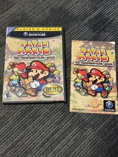 NO GAME - Paper Mario Thousand-Year Door Case  Manual Only - Nintendo Gamecube