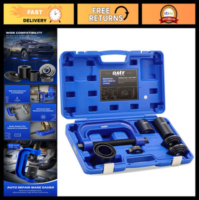 Heavy Duty Ball Joint Press Kit - 4x4 Adapters for 2WD & 4WD Cars, Trucks