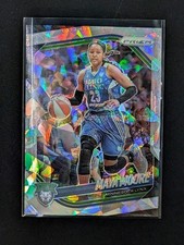 2025 Panini WNBA Prizm Maya Moore #135 Cracked Ice Minnesota Lynx