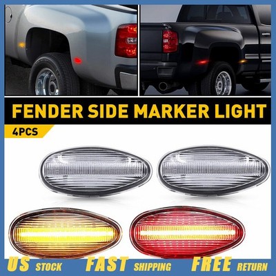 For 1999-2014 Chevrolet Silverado, GMC Sierra 3500HD Side 2500HD Marker Light EV