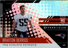 2018 Panini Unparalleled #264 Braxton Berrios RC - FB