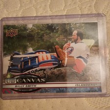 2025-26 Upper Deck Series 2 - Billy Smith #C-244 CANVAS LEGENDS