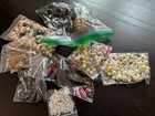 1 lb 4 oz. Nice Vintage Lot Single Loose Beads - Glass, Chunky, Faux Pearl, Wood — photo 1