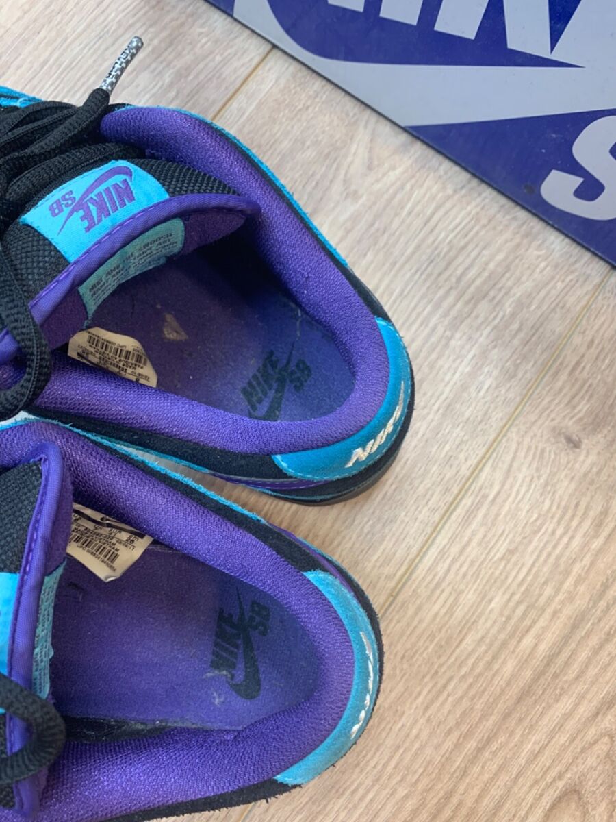Nike SB Dunk Low Pro SKELETORS Size 8 Black,Blue,Purple | eBay Nike SB Dunk Low Pro SKELETORS Size 8 Black,Blue,Purple | eBay