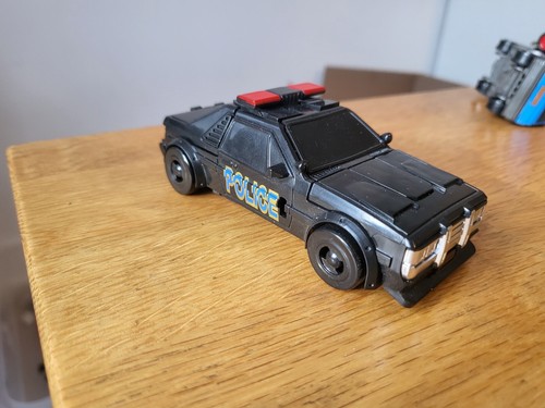 Polizei-Transformer Roboter Auto Umbaubar