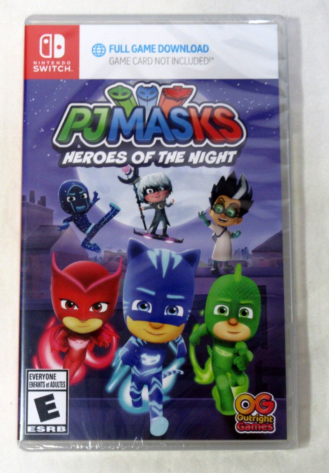 Nintendo Switch PJ Masks Heroes of the Night Game Download New