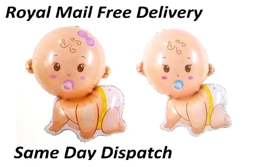 77x 65cm Baby Shower Helium Balloon Party Decoration Pram Balloon for Baby girl