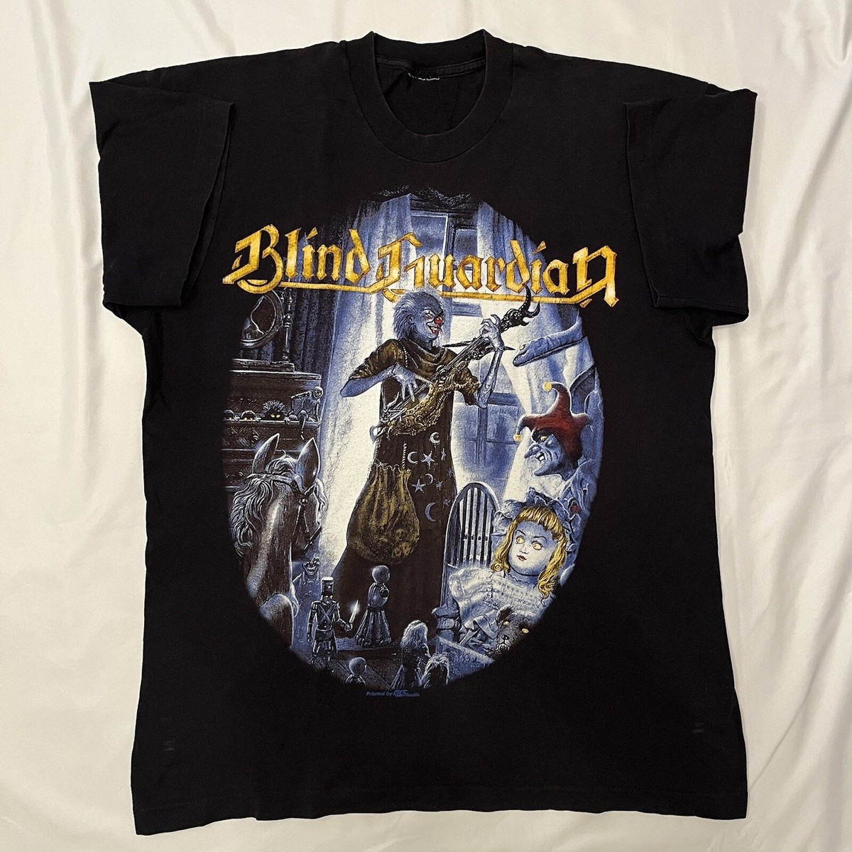 希少 90s Blind Guardian ヴィンテージ バンドTシャツ 当時物 90's Blind Guardian Band T-Shirt L程度 / ブラインドガーディアン