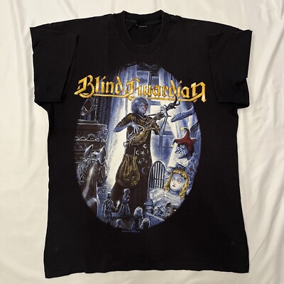 Vintage Blind Guardian Single Stitch German Metal Band T Shirt Tee