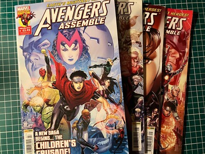 Avengers Assemble Panini Lot (The Children's Crusade) Ausgaben 7-10