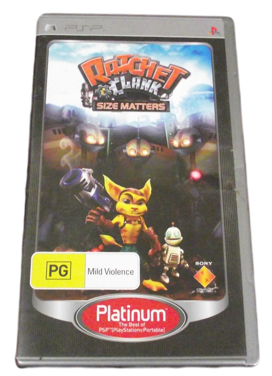 Jogo Ratchet Clank Size Matters - PSP Seminovo - SL Shop - A