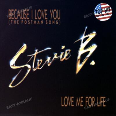 Stevie B. - Because I Love You (The Postman Song)/Love Me For Life 7in 1990 '