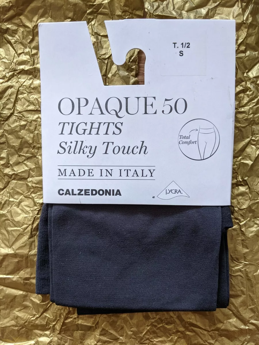 Calzedonia 50 Denier Total Comfort Silky Touch Tights in Grey