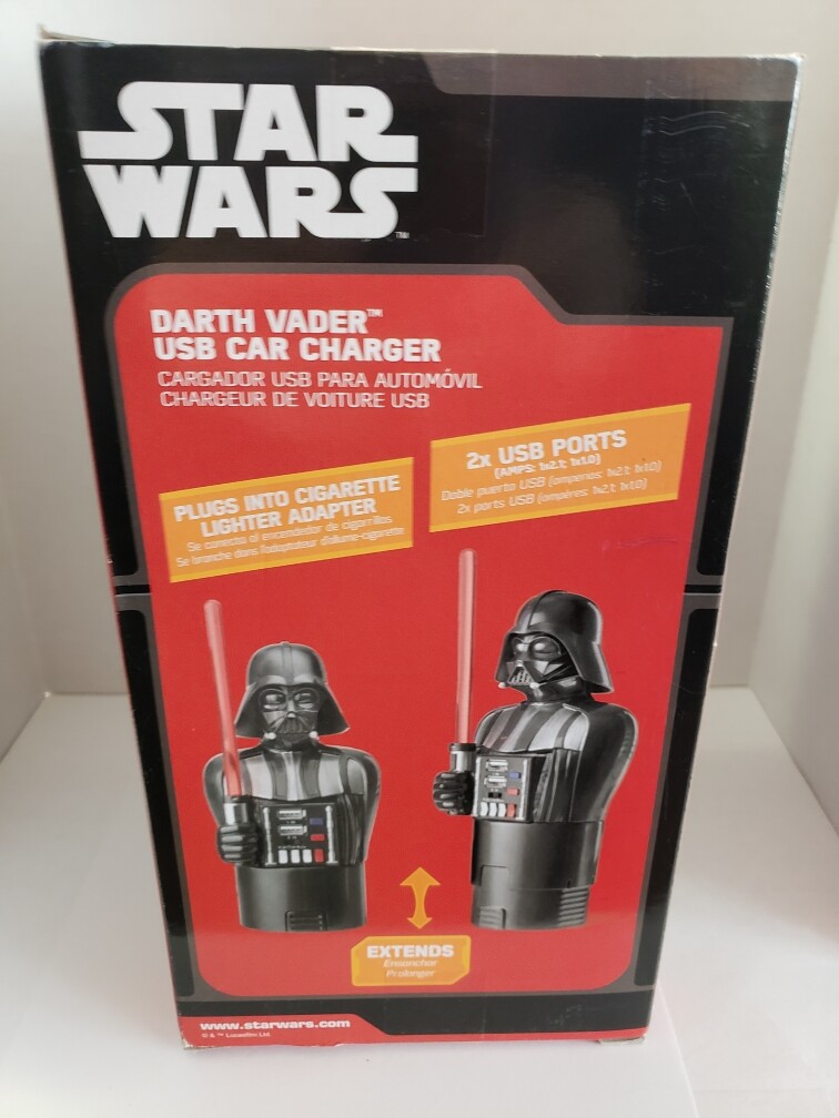 Star Wars Darth Vader USB car charger