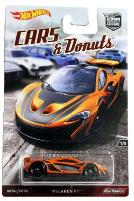 hot wheels cars and donuts mclaren p1