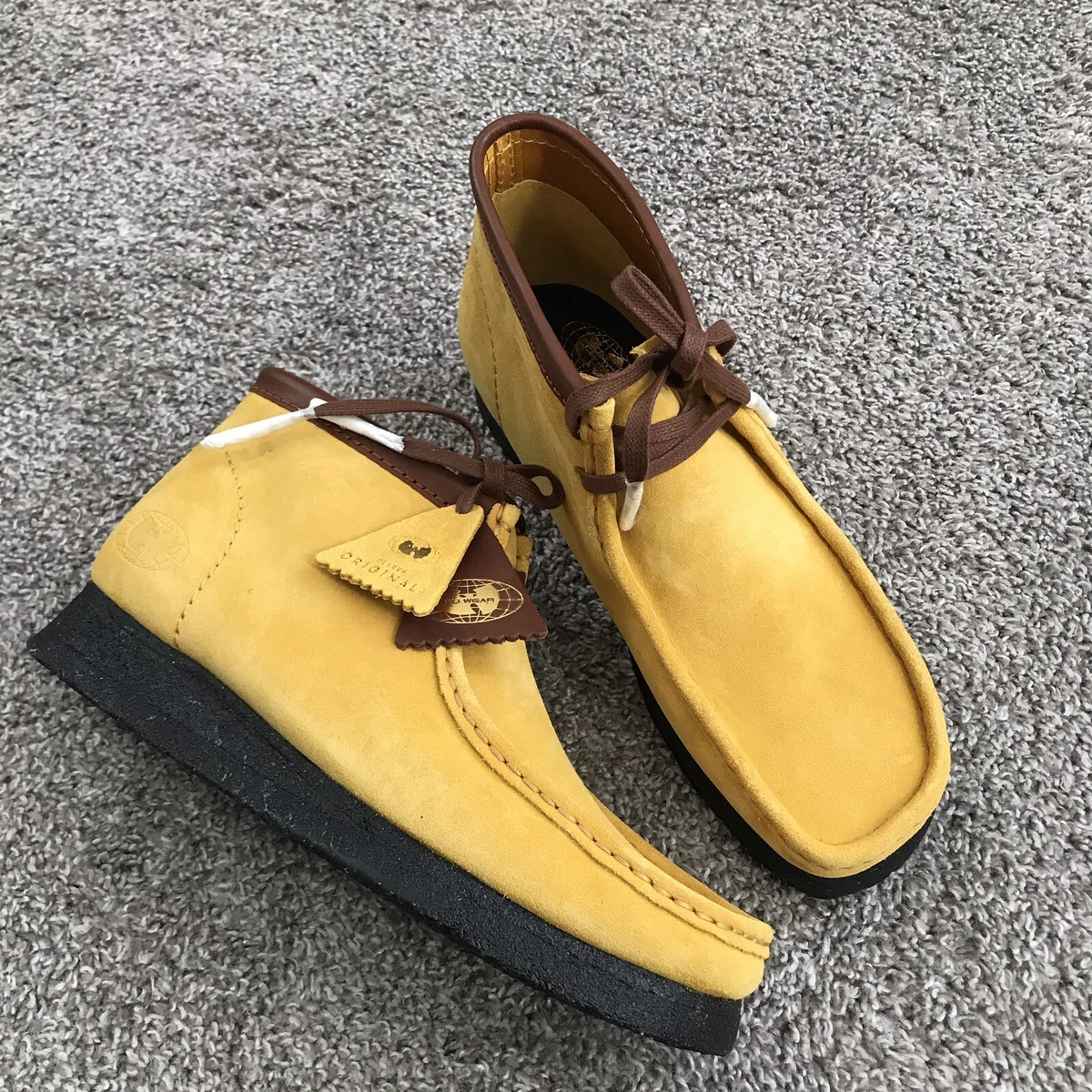 Wu Tang Clan Wu-Wear Shoes Size 9 Wu-Tang Wallabee Clarks New