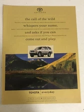 1997 Toyota 4 Runner Print Ad Advertisement  Vintage pa2