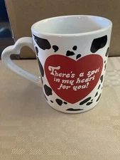 preowned FTD spot in my heart ceramic coffee mug